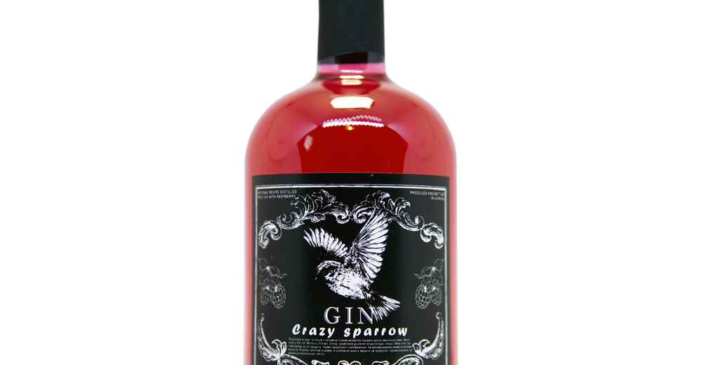 Джин малиновий "Crazy sparrow"