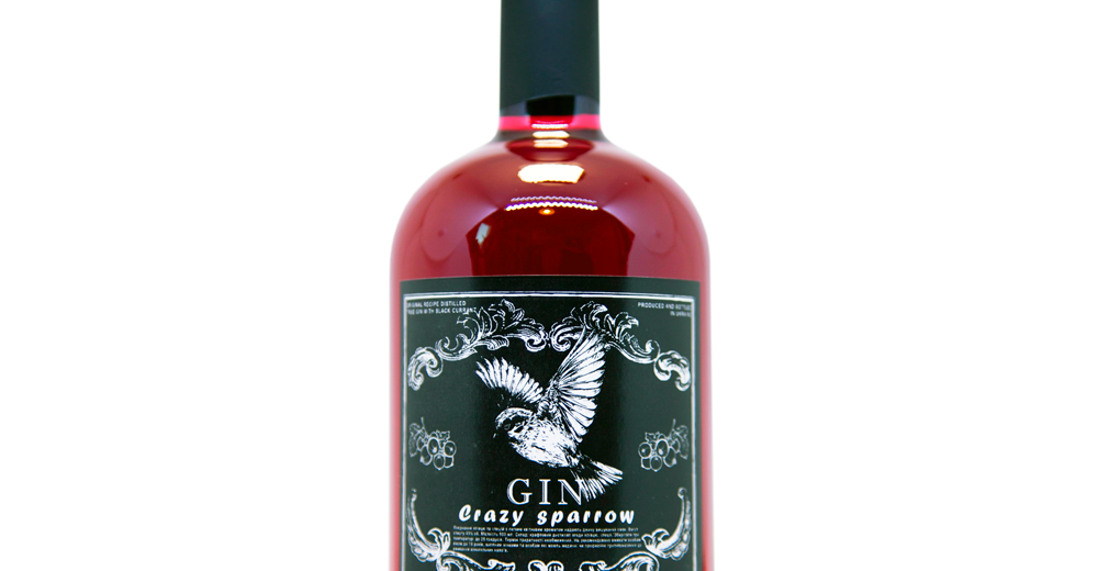 Джин смородиновий "Crazy sparrow"